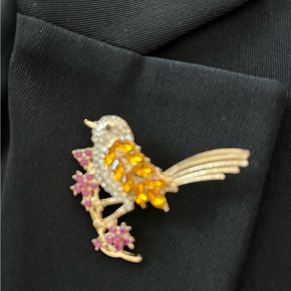 New Colorful Bird Brooche.
